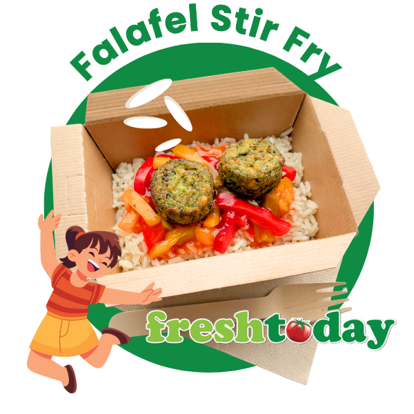Freshtoday Donegal roast chicken fillet with potato and veg school meal served fresh daily