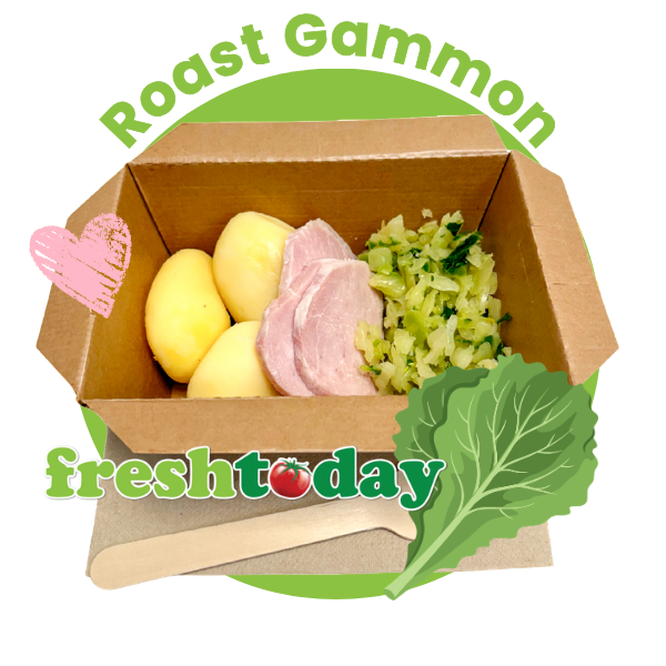 Freshtoday Donegal roast chicken fillet with potato and veg school meal served fresh daily